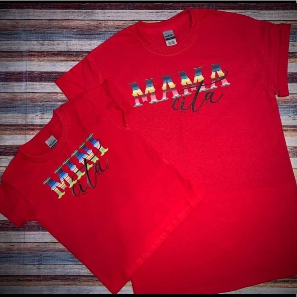 Custom matching Mamacita/Minicita Tees